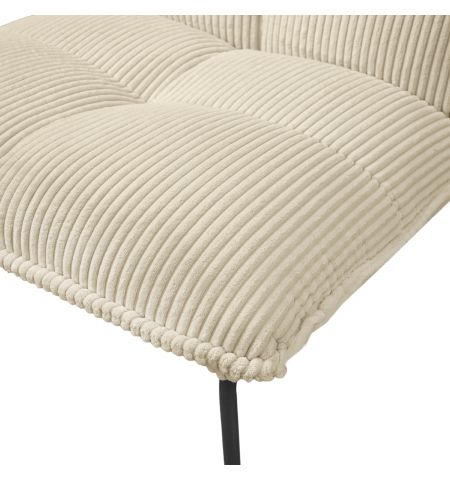 Fotoliu BRONX White Velvet