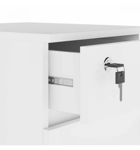 Casetieră Rollbox Rio White