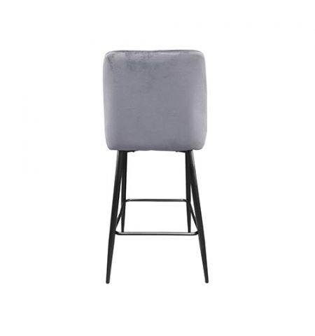 Scaun de bar Clasic Grey HLR 23 +Black Legs