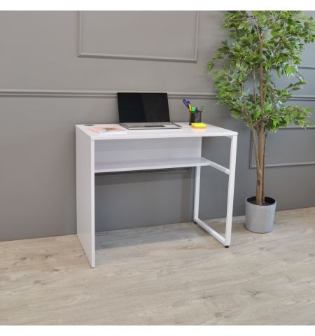 Masa Birou STUDY (90x50) Dreapta~White