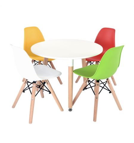 Scaun Copii EAMES BEBE White