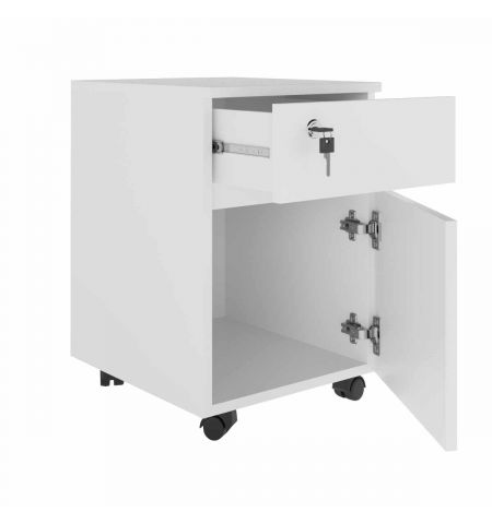 Casetieră Rollbox Rio White