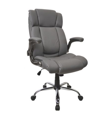 Fotoliu Birou/Gaming BX-3702 Grey/Piele-Eco