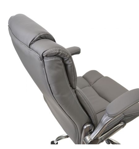 Fotoliu Birou/Gaming BX-3702 Grey/Piele-Eco