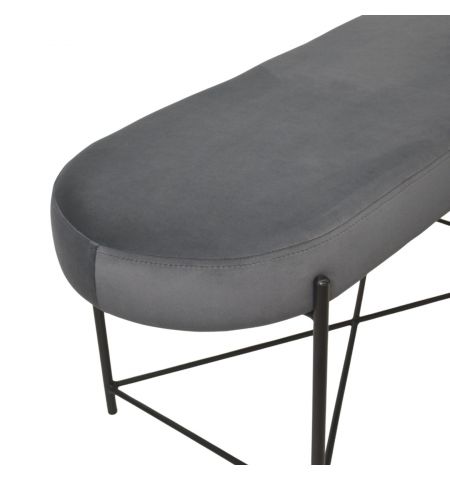 Banchetă Antreu Taco Double Dark Grey