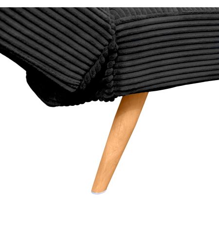 Canapea Extensibilă LM-58 Black Velvet