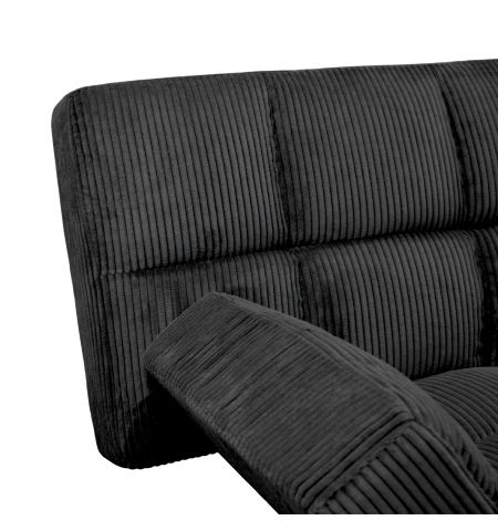 Canapea Extensibilă LM-58 Black Velvet