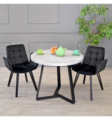 Masă CALIPSO Beton Ø90