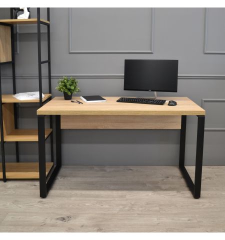 Masa Birou B-130 (130x68) Sonoma/Black