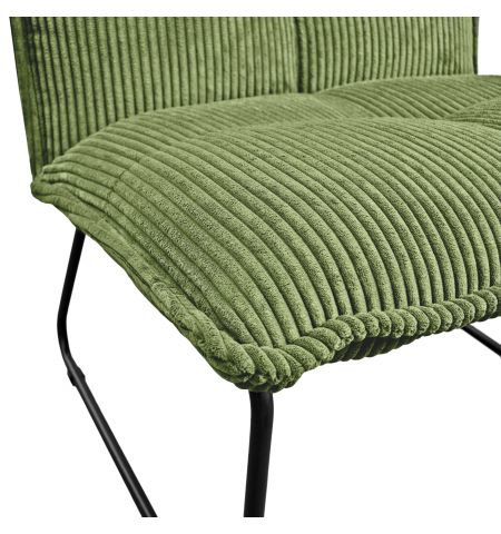 Fotoliu BRONX Green Velvet