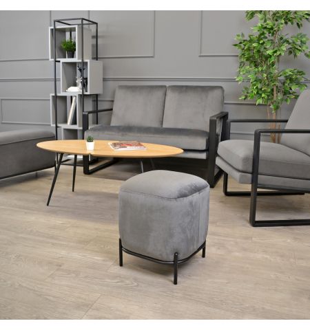 Banchetă Hippo Grey