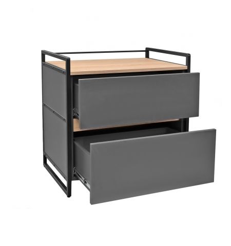 Raft Imprimanta cu sertar dublu 740*500*740