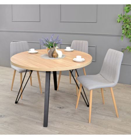 Masă TOKYO Rondo Sonoma Ø130