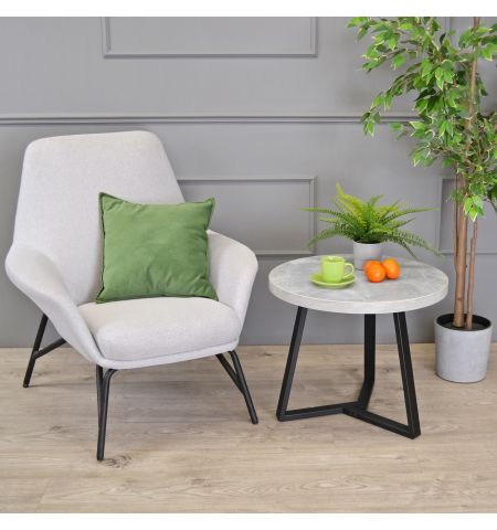 Măsuță Cafea CALIPSO Beton Ø60