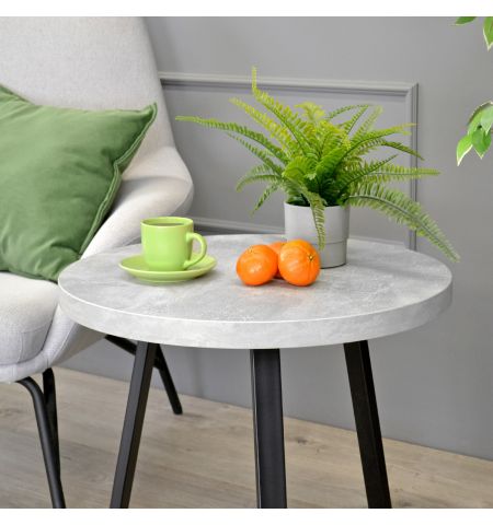 Măsuță Cafea CALIPSO Beton Ø60