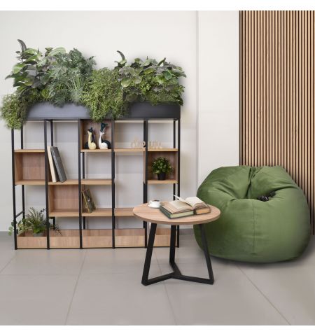 Fotoliu puf Bean Bag Color/Stofă Ø 95 Green