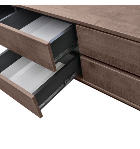 Consolă Tv Havana Colonial + Antracit