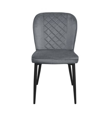 Scaun Tusk Catifea Grey HLR 21 + Black Legs