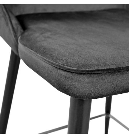 Scaun de Bar Clasic Small Black HLR66 +Black Legs