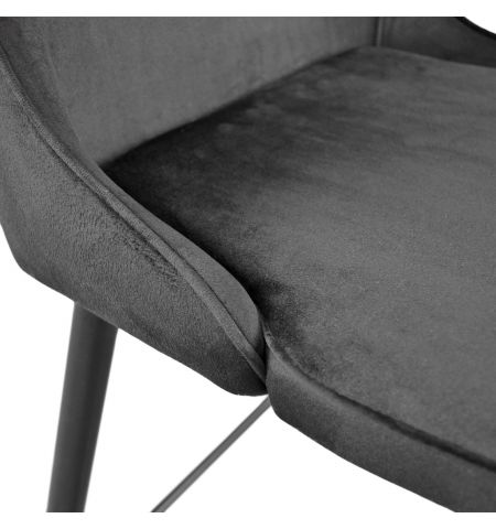 Scaun de Bar Clasic Small Black HLR66 +Black Legs