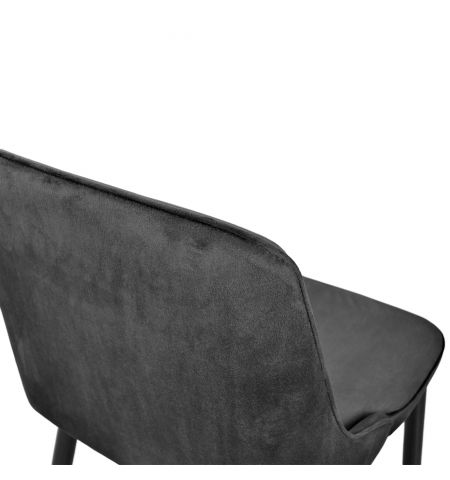 Scaun de Bar Clasic Small Black HLR66 +Black Legs