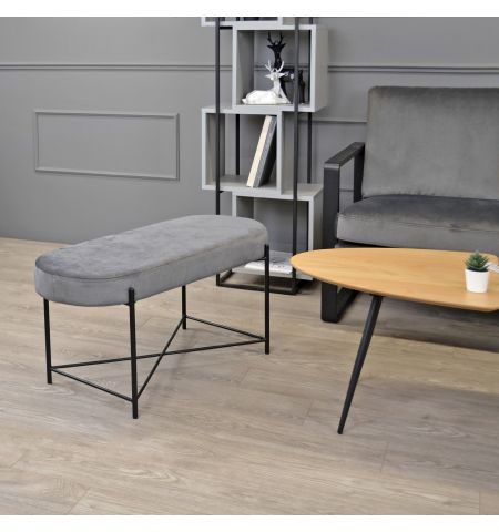 Banchetă Antreu Taco Double Dark Grey