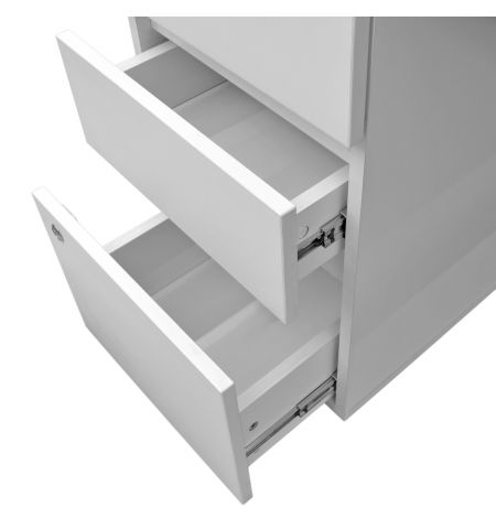 Masa Urban+Box Încorporat White 1500×680 (Box partea dreaptă)