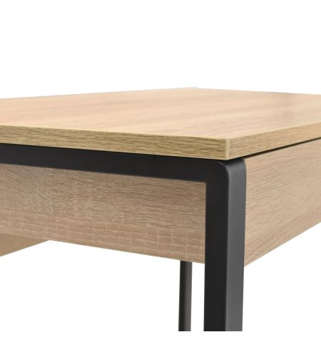 Masa Birou SMALL 100x55 Sonoma/Black