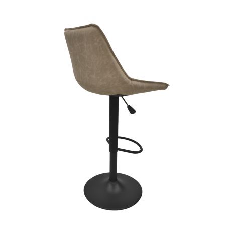 Scaun Bar Sb-39 Beige Black Leg