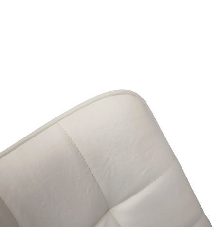 Scaun Hans White PU Cosy 20+White Legs