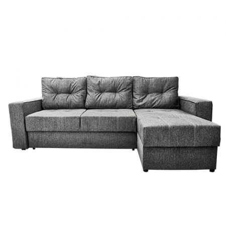 Canapea Extensibilă Capry Dark-Grey 155x210 cm