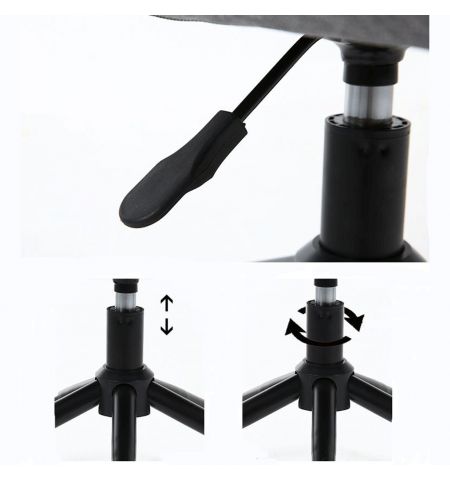 Fotoliu pentru Copii BX-3030 Black/Grey