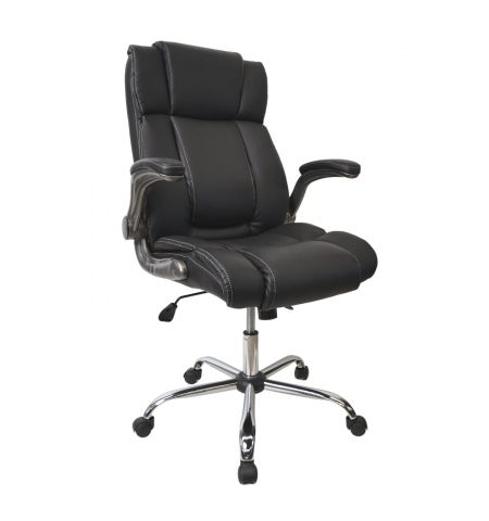 Fotoliu Birou/Gaming BX-3702 Black/Piele-Eco