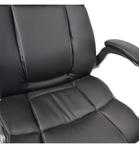 Fotoliu Birou/Gaming BX-3702 Black/Piele-Eco