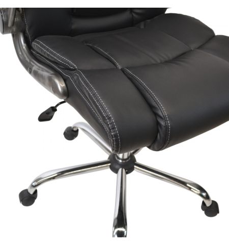 Fotoliu Birou/Gaming BX-3702 Black/Piele-Eco