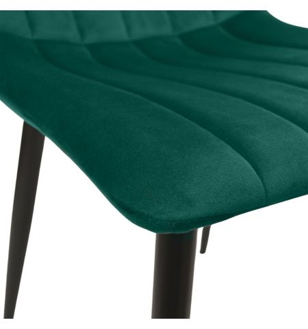 Scaun DC-90P N56 Catifea Green+Black Legs