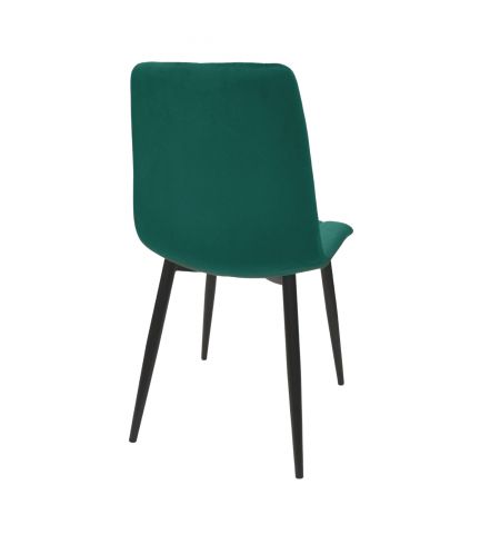 Scaun DC-90P N56 Catifea Green+Black Legs