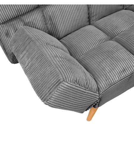 Canapea Extensibilă LM-58 Grey Velvet