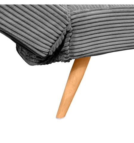 Canapea Extensibilă LM-58 Grey Velvet