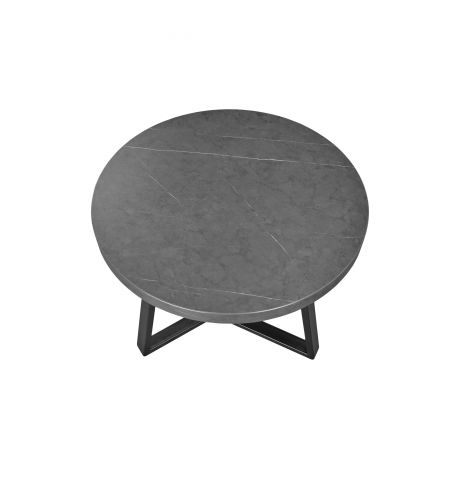 Măsuță Cafea CALIPSO Marmură Neagră Ø60
