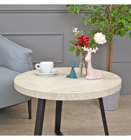 Măsuță Cafea CALIPSO Mătase Ø60