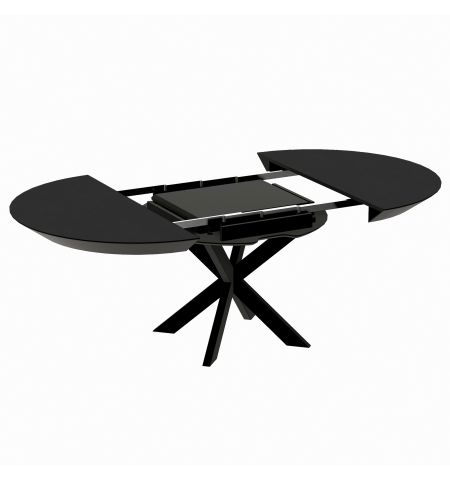 Masa Nova Furnir Black Top+Black Legs