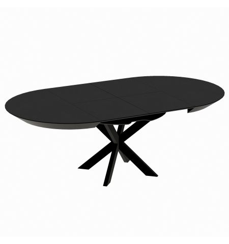 Masa Nova Furnir Black Top+Black Legs