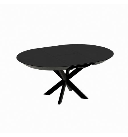 Masa Nova Furnir Black Top+Black Legs