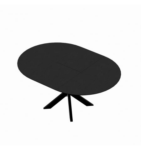 Masa Nova Furnir Black Top+Black Legs