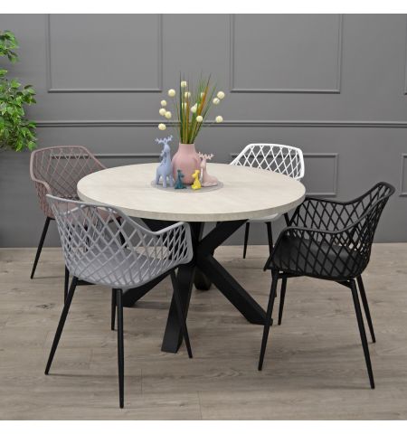 Scaun SL-7019 Camel+Black Legs