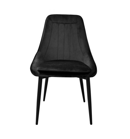 Scaun Florida Catifea Black HLR66