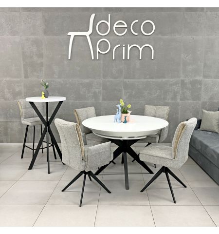 Scaun de bar Lorenz Grey