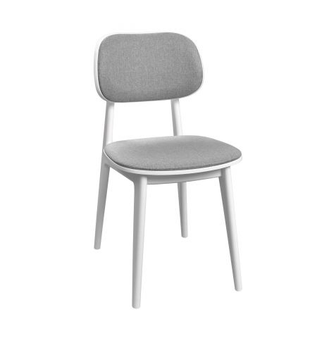 Scaun LULA Stofa (Malmo 90)+White Legs