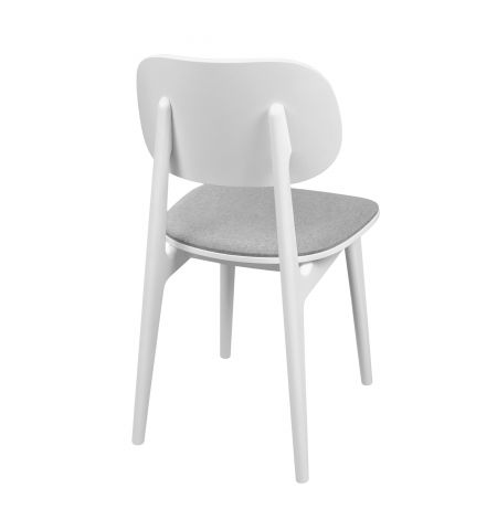 Scaun LULA Stofa (Malmo 90)+White Legs